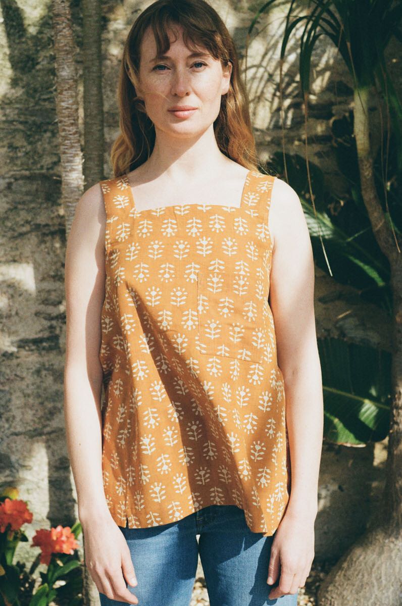NEW IN • Tank Top - Sunflower Dabu