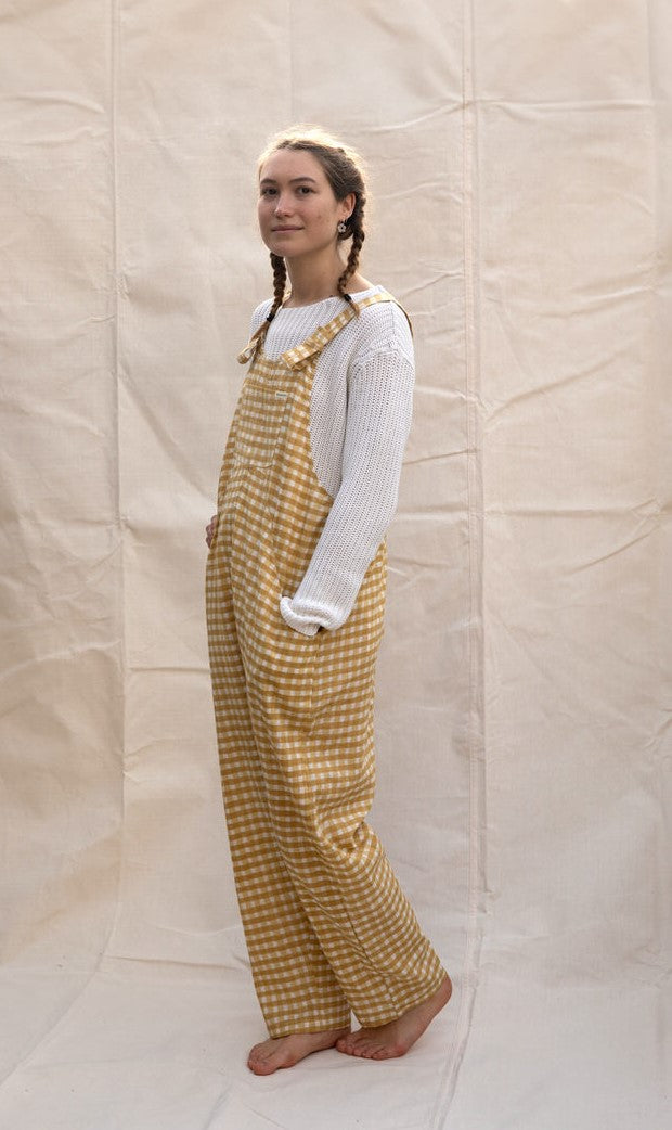 Deolinda 25601 Miguel Top and Gingham Dungaree In Stock Now