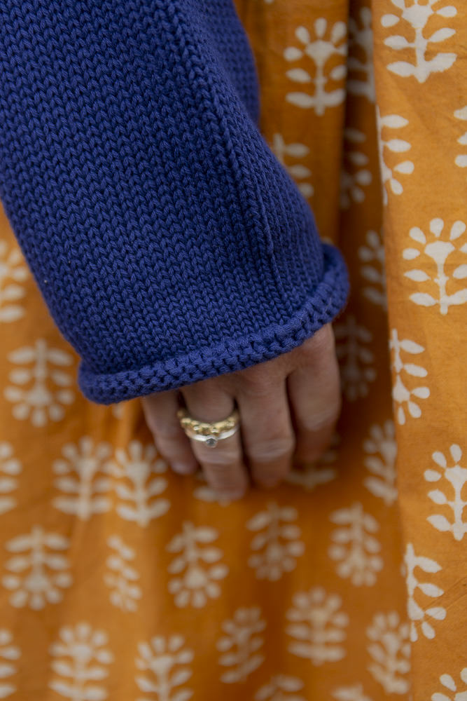 Fisherwoman's Jumper - Maritime Blue