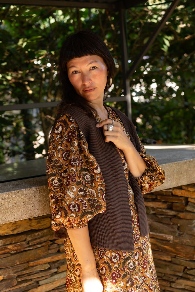 Willow Midi Wrap Dress - Amberfall