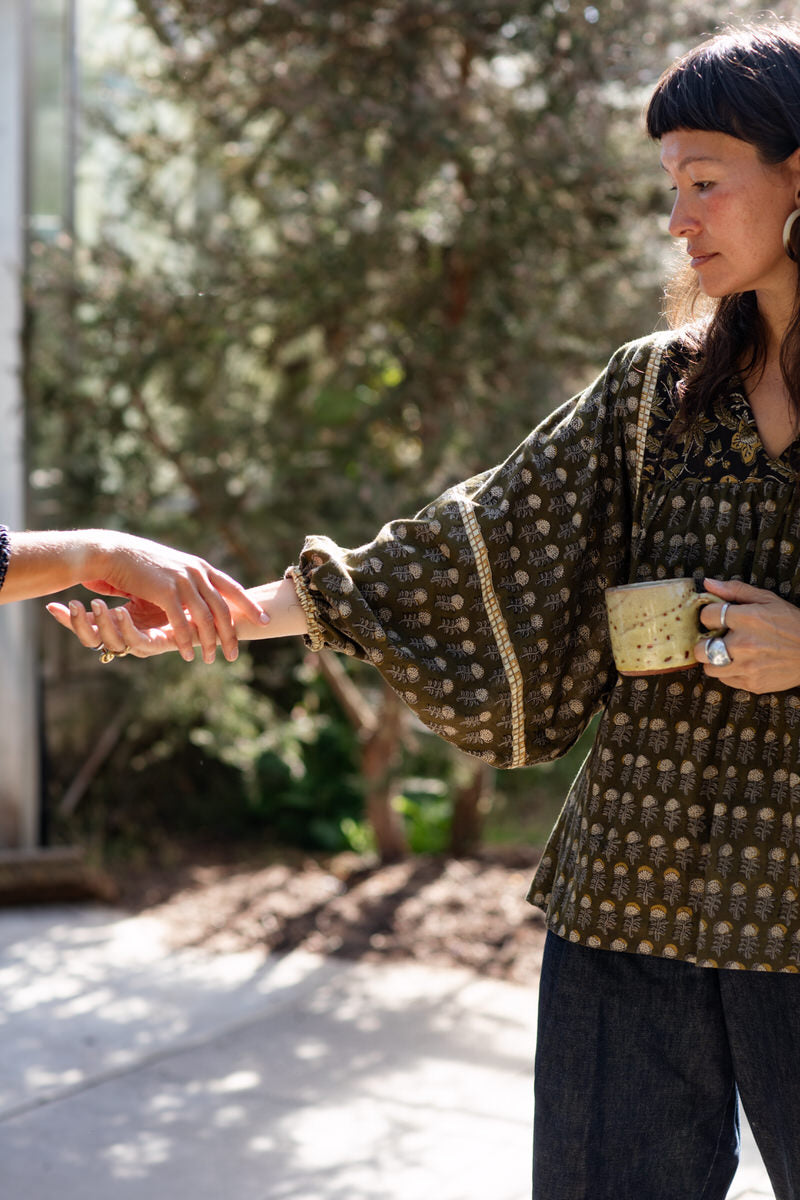 Elm Blouse - Wild Fern: COMING SOON