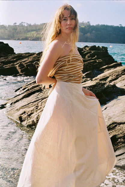 Maxi Wrap Skirt - Wild Oat