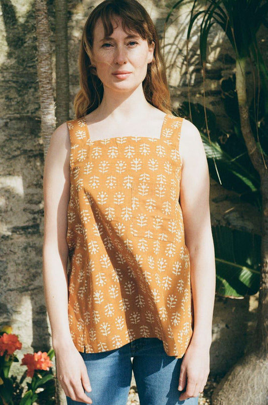 NEW IN • Tank Top - Sunflower Dabu