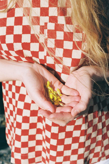 Tank Top - Red Checkers