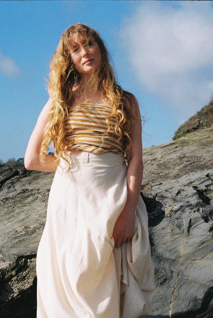 Maxi Wrap Skirt - Wild Oat