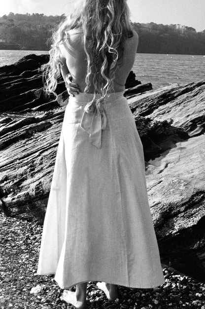 Maxi Wrap Skirt - Wild Oat