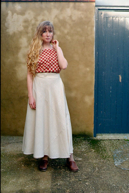 Maxi Wrap Skirt - Wild Oat