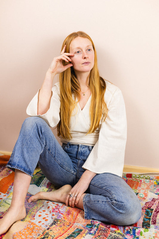 Wrap Top - Wild Oat