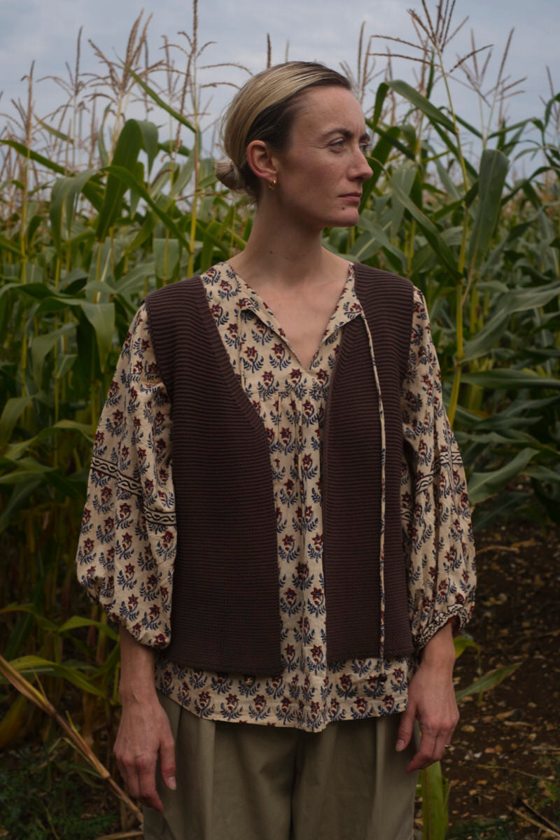 Elm Blouse - Poppy