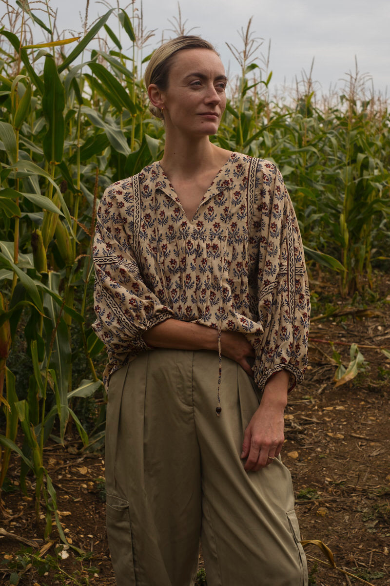 Elm Blouse - Poppy
