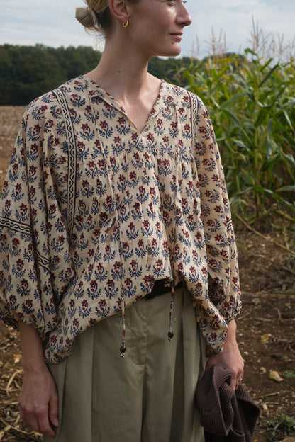 Elm Blouse - Poppy