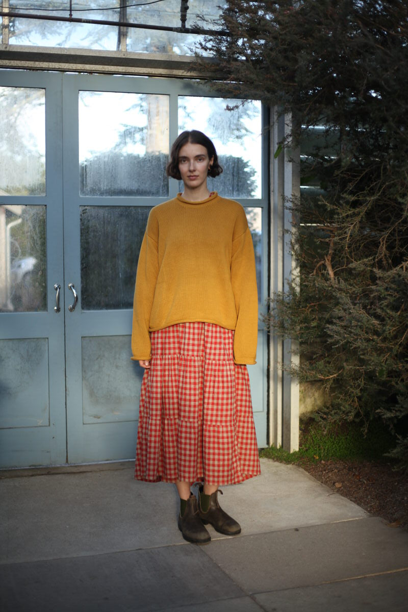 Fisherwoman's Jumper - Gorse