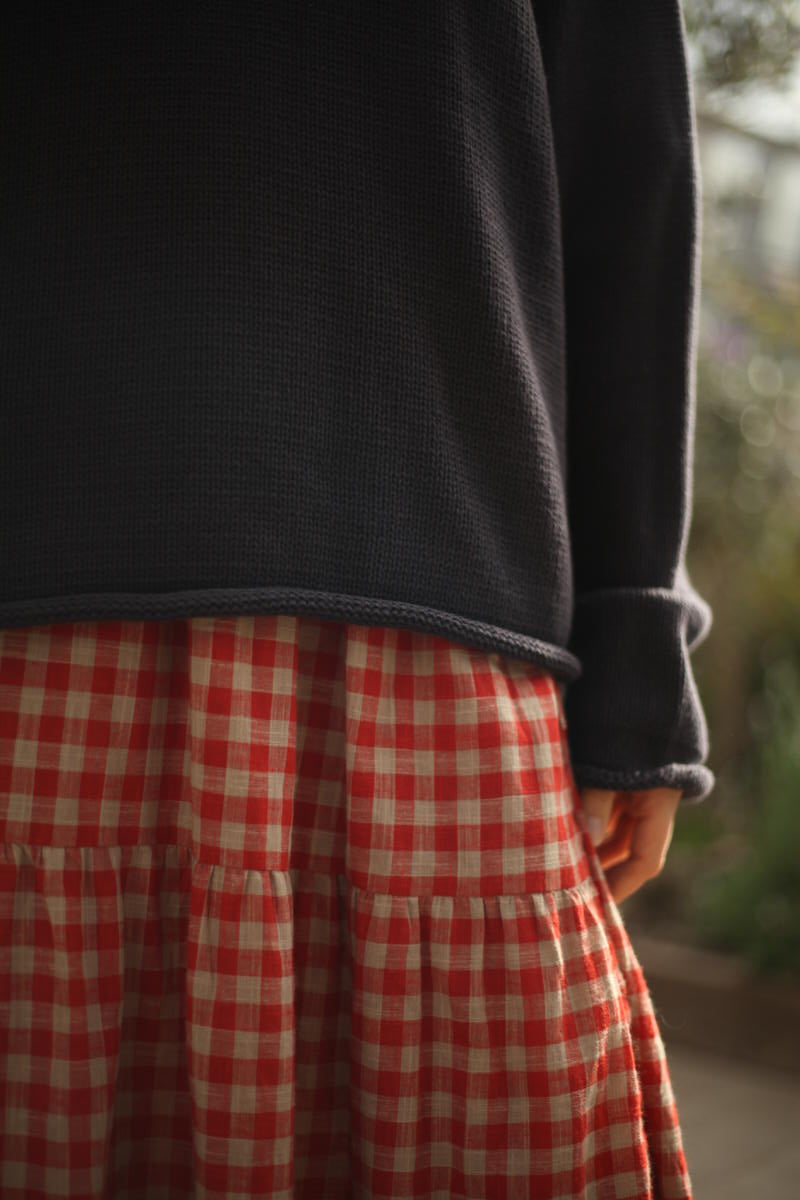 Fisherwoman's Jumper - Charcoal