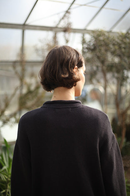 Fisherwoman's Jumper - Charcoal