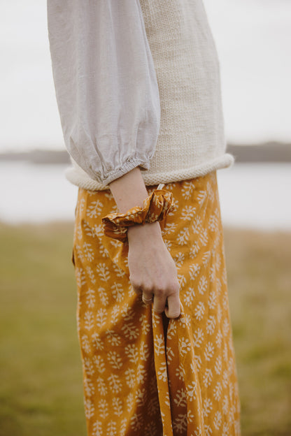 Wrap skirt maxi