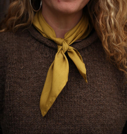Neckerchief - Silk Marigold
