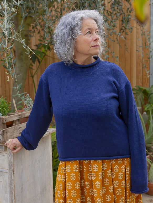 Fisherwoman's Jumper - Maritime Blue