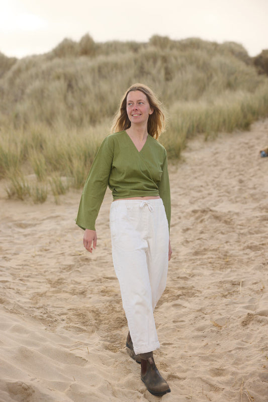 Wrap Top - Wild Sage
