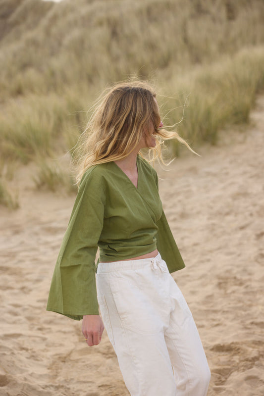Wrap Top - Wild Sage