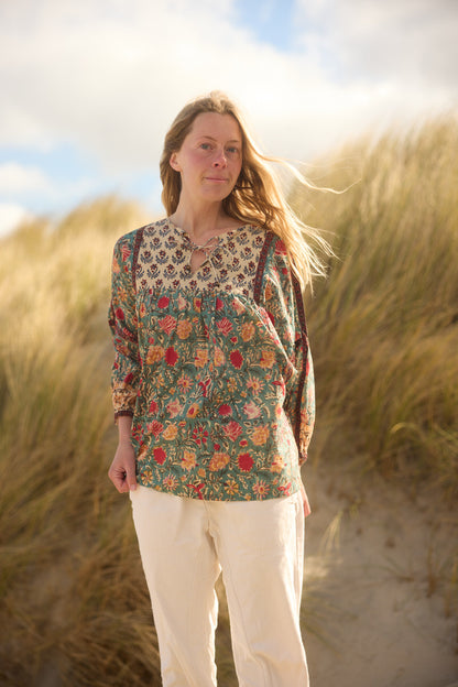 Elm Blouse - Wildflower
