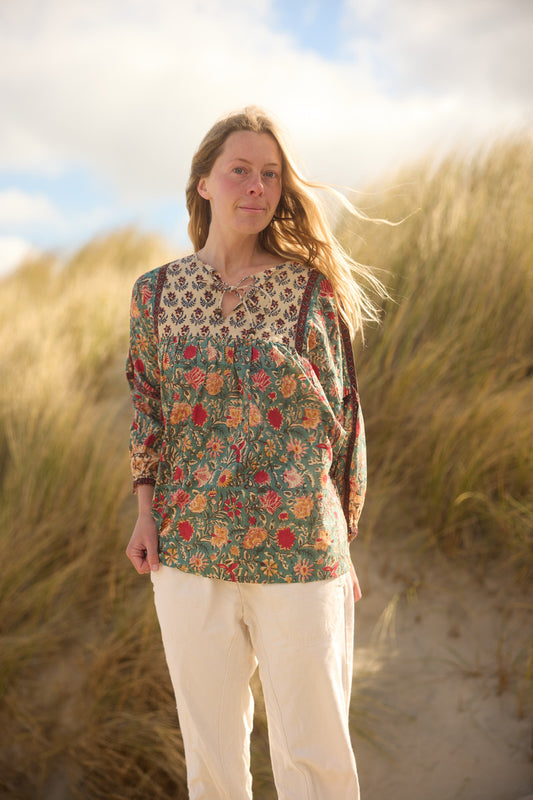 Elm Blouse - Wildflower