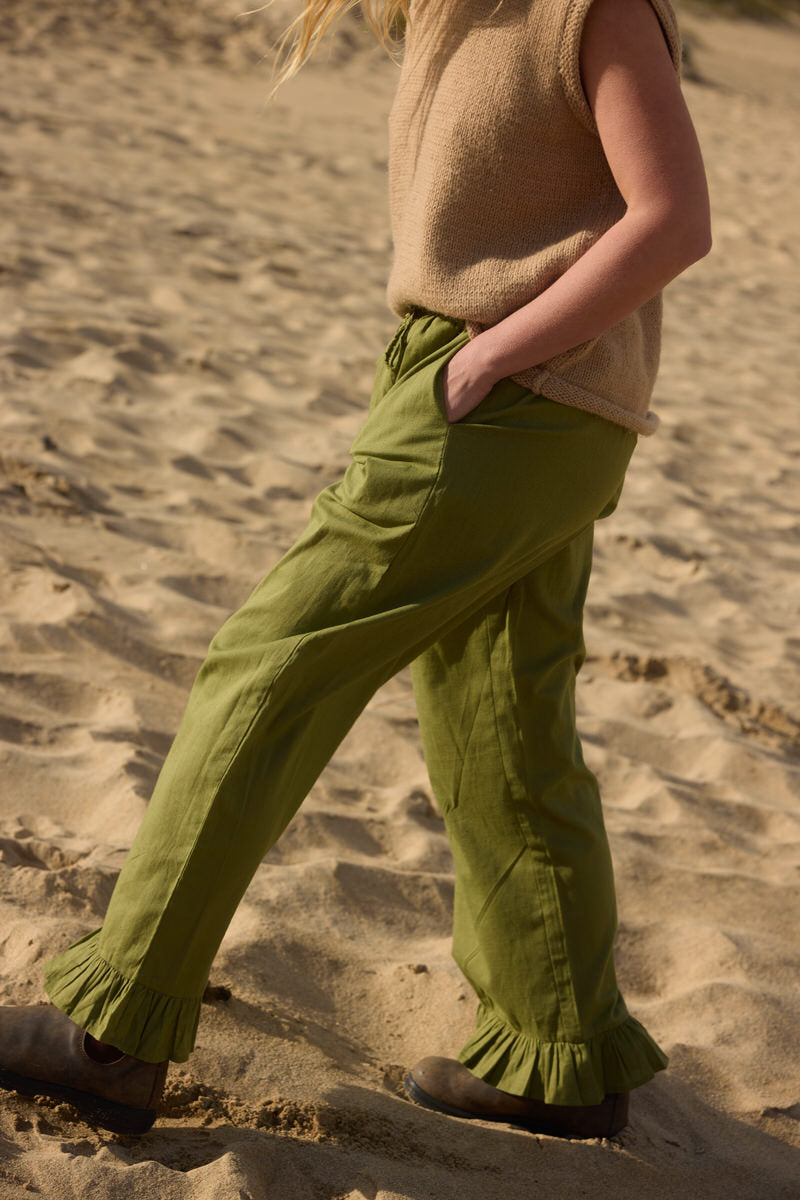 Rufflebottom Trousers - Wild Sage