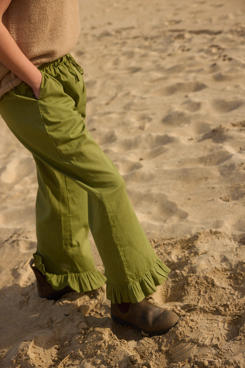 Rufflebottom Trousers - Wild Sage