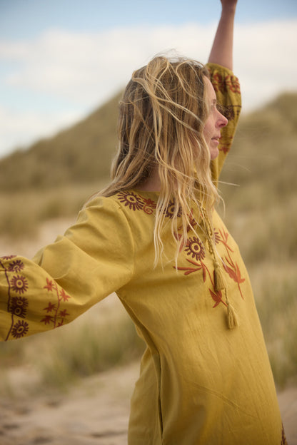 Aria Mini Dress - Pistachio