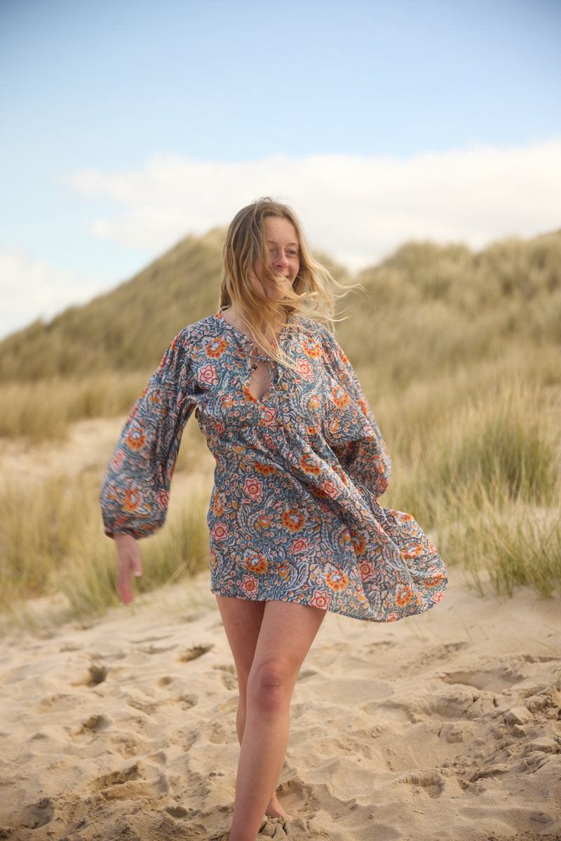 Orla Mini Dress - Spring Bloom
