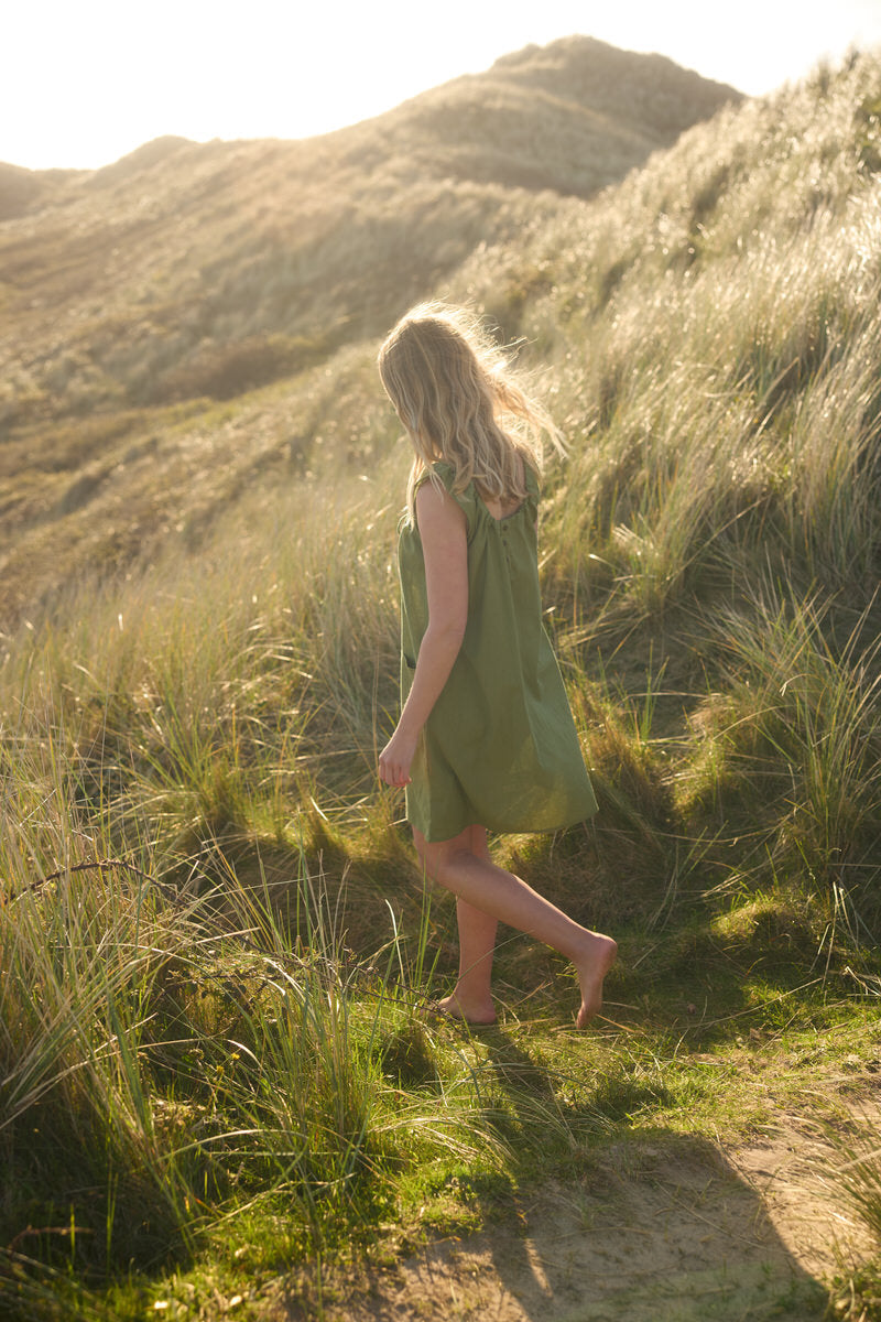 Elowen Mini Dress - Wild Sage