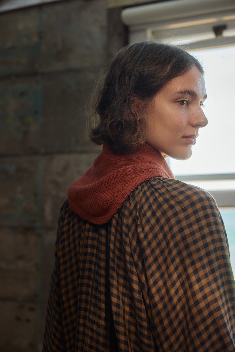 Neckerchief Knit - Baked Clay