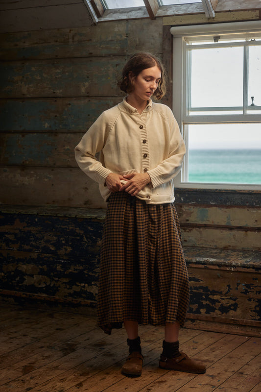 Arborea Cardigan - Buttermilk