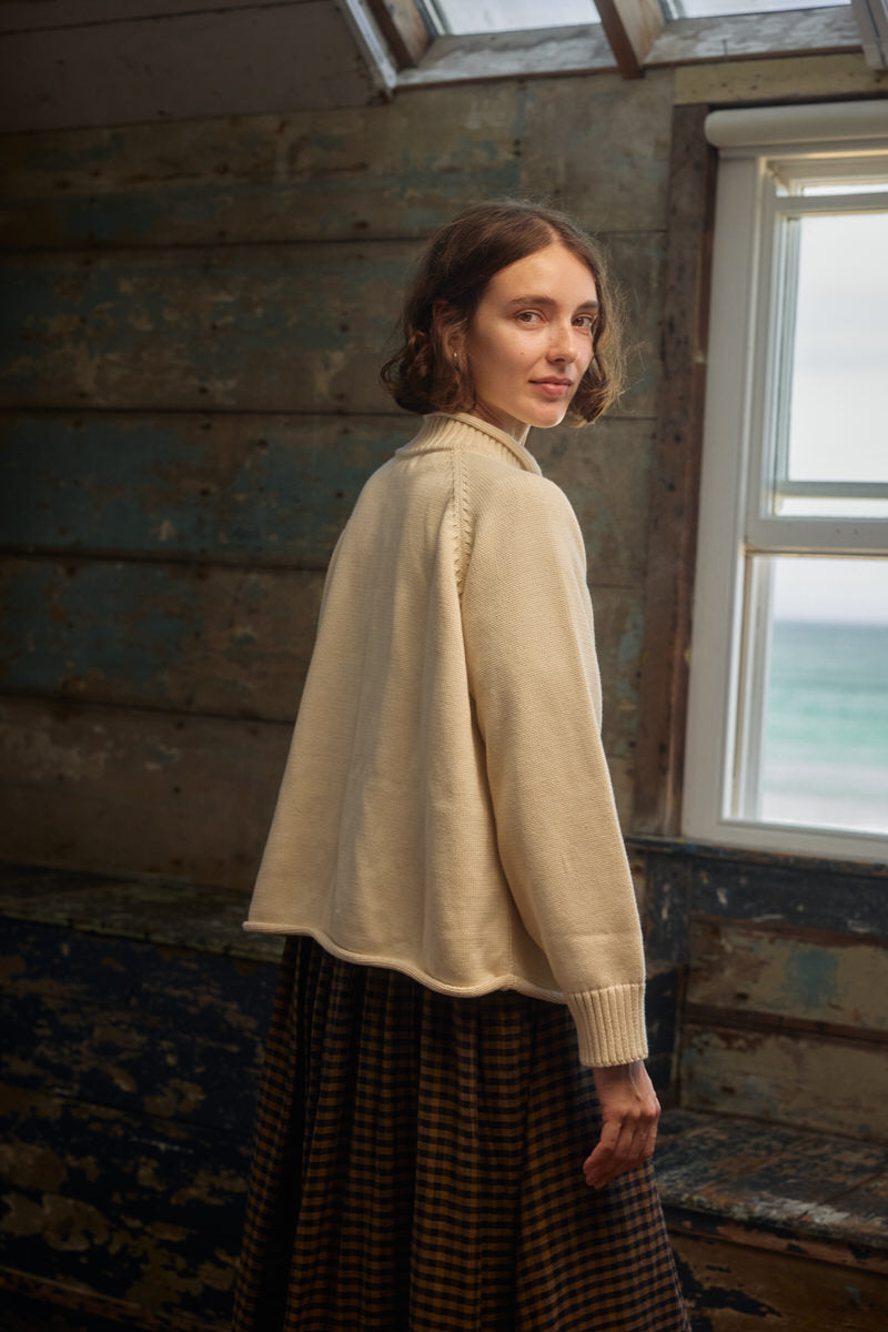 Arborea Cardigan - Buttermilk