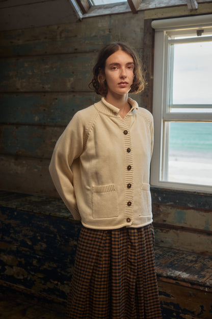 Arborea Cardigan - Buttermilk