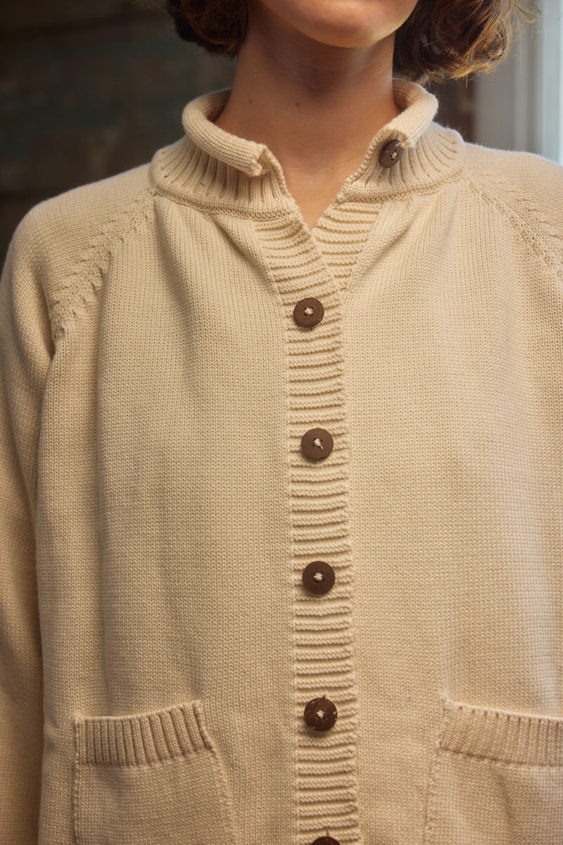 Arborea Cardigan - Buttermilk