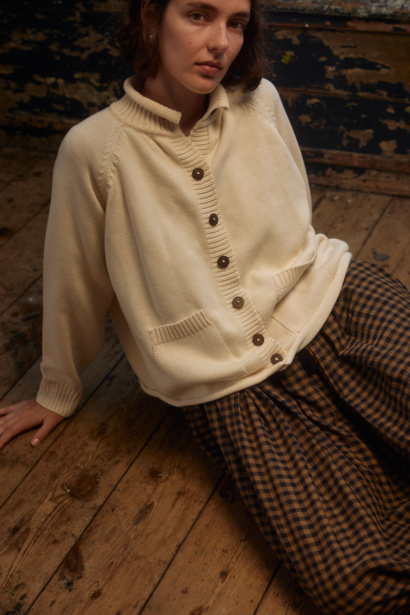 Arborea Cardigan - Buttermilk