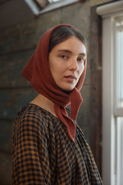 Neckerchief Knit - Baked Clay