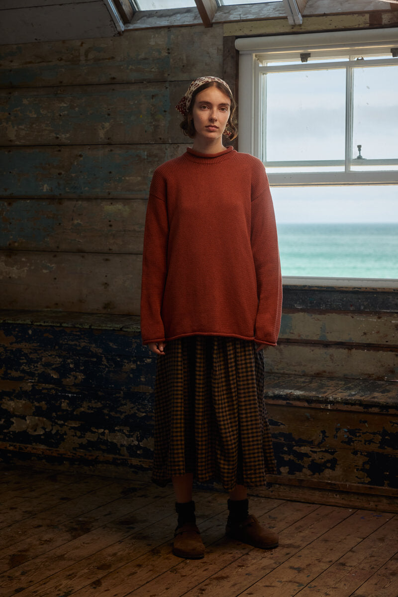 Fisherwoman's Jumper - Paprika