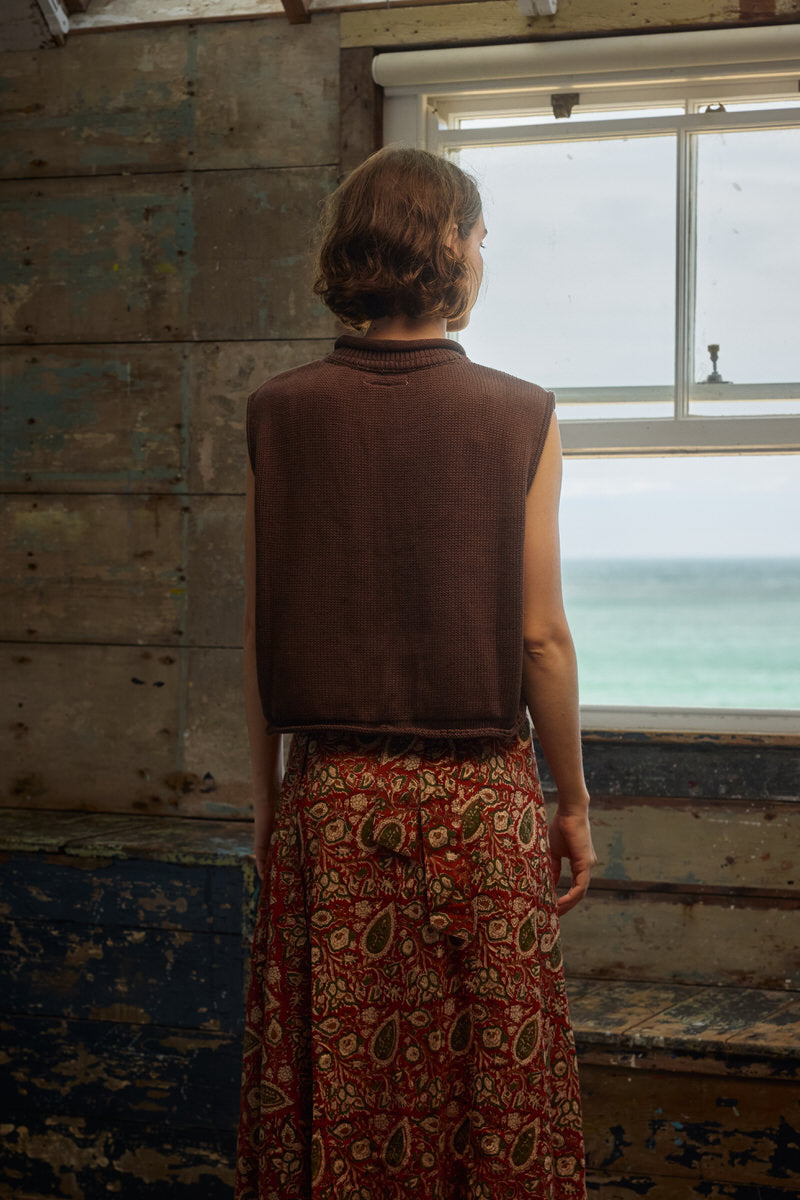 Fisherwoman's Vest - Mocha