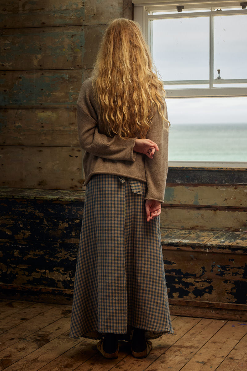 Fisherwoman's Jumper - Alpaca Driftwood