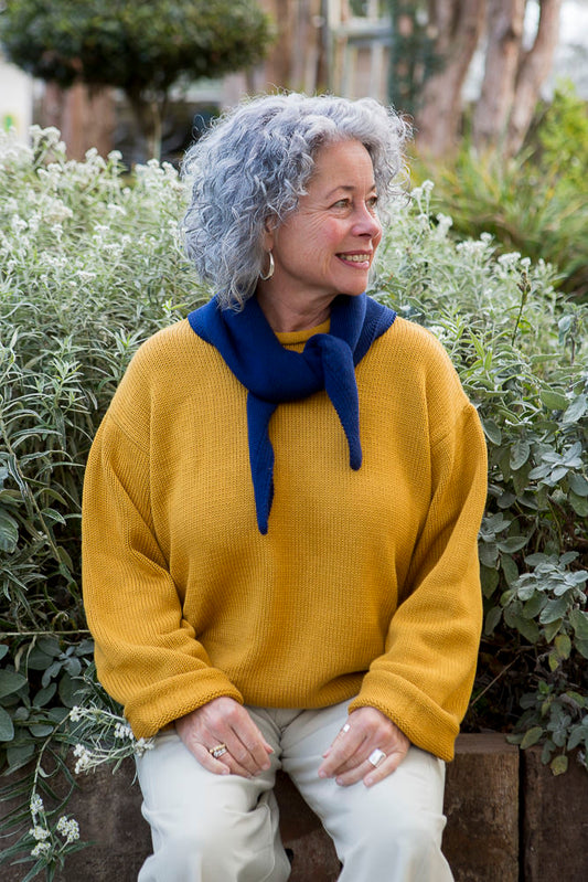 Fisherwoman's Jumper - Gorse