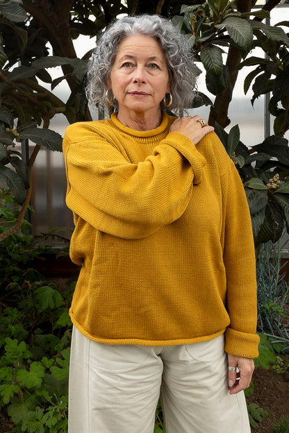 Fisherwoman's Jumper - Gorse