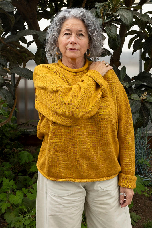 Fisherwoman's Jumper - Gorse