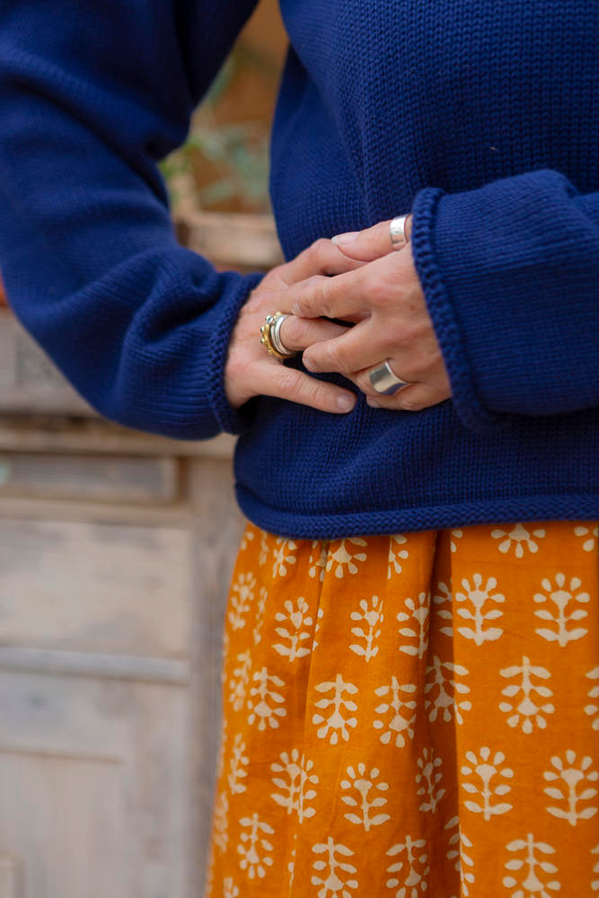 Fisherwoman's Jumper - Maritime Blue