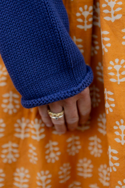 Fisherwoman's Jumper - Maritime Blue