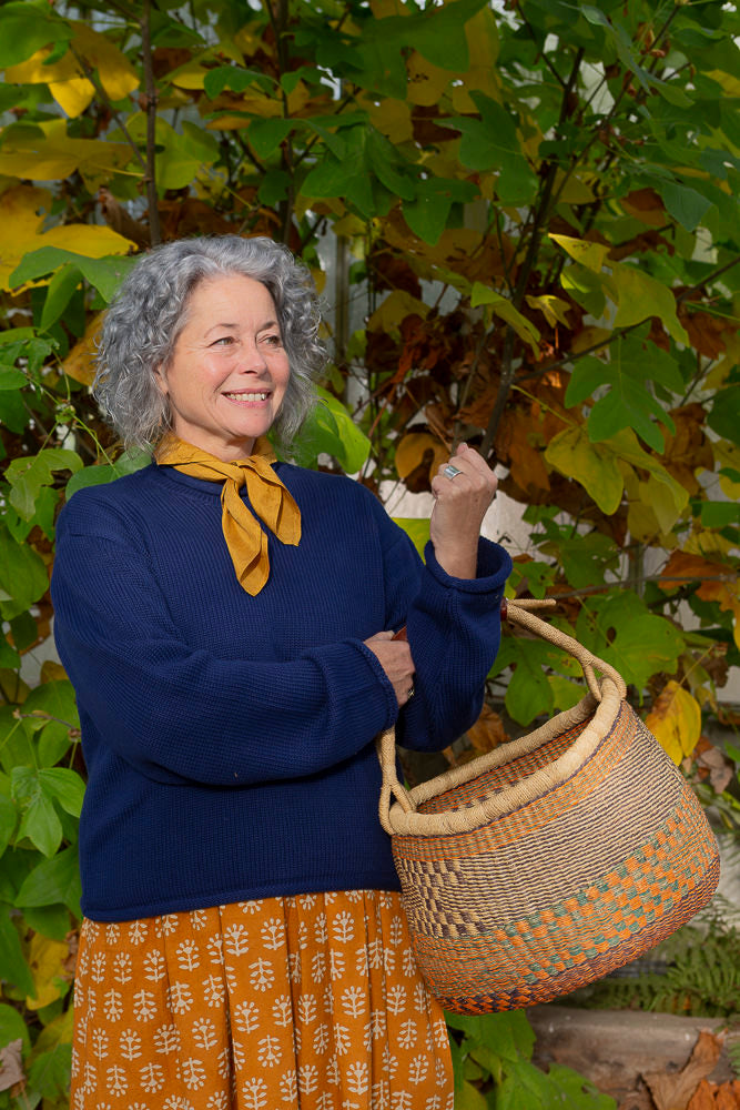 Fisherwoman's Jumper - Maritime Blue