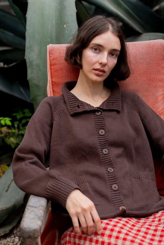 Arborea Cardigan - Mocha