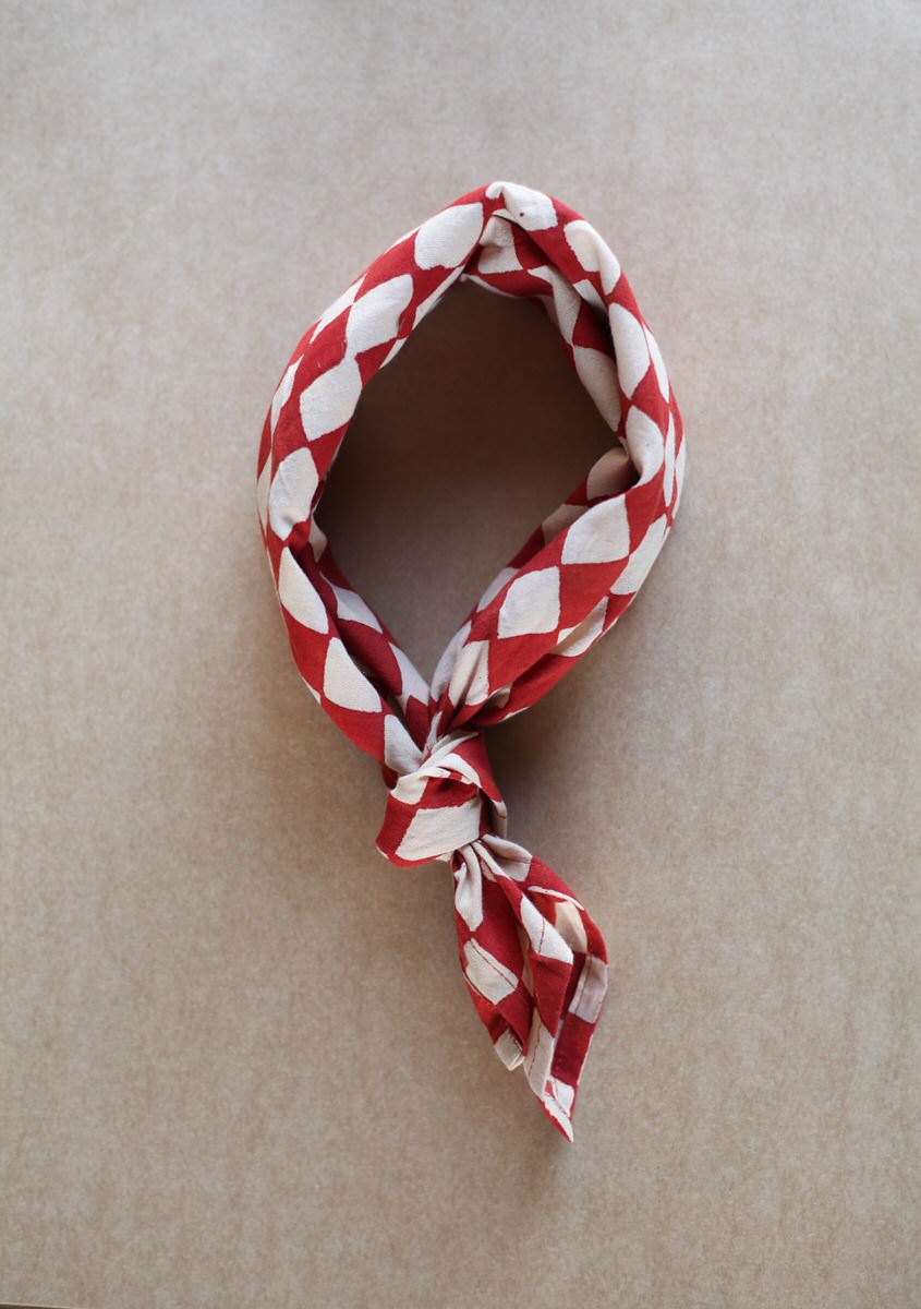 Neckerchief - Red Checkers