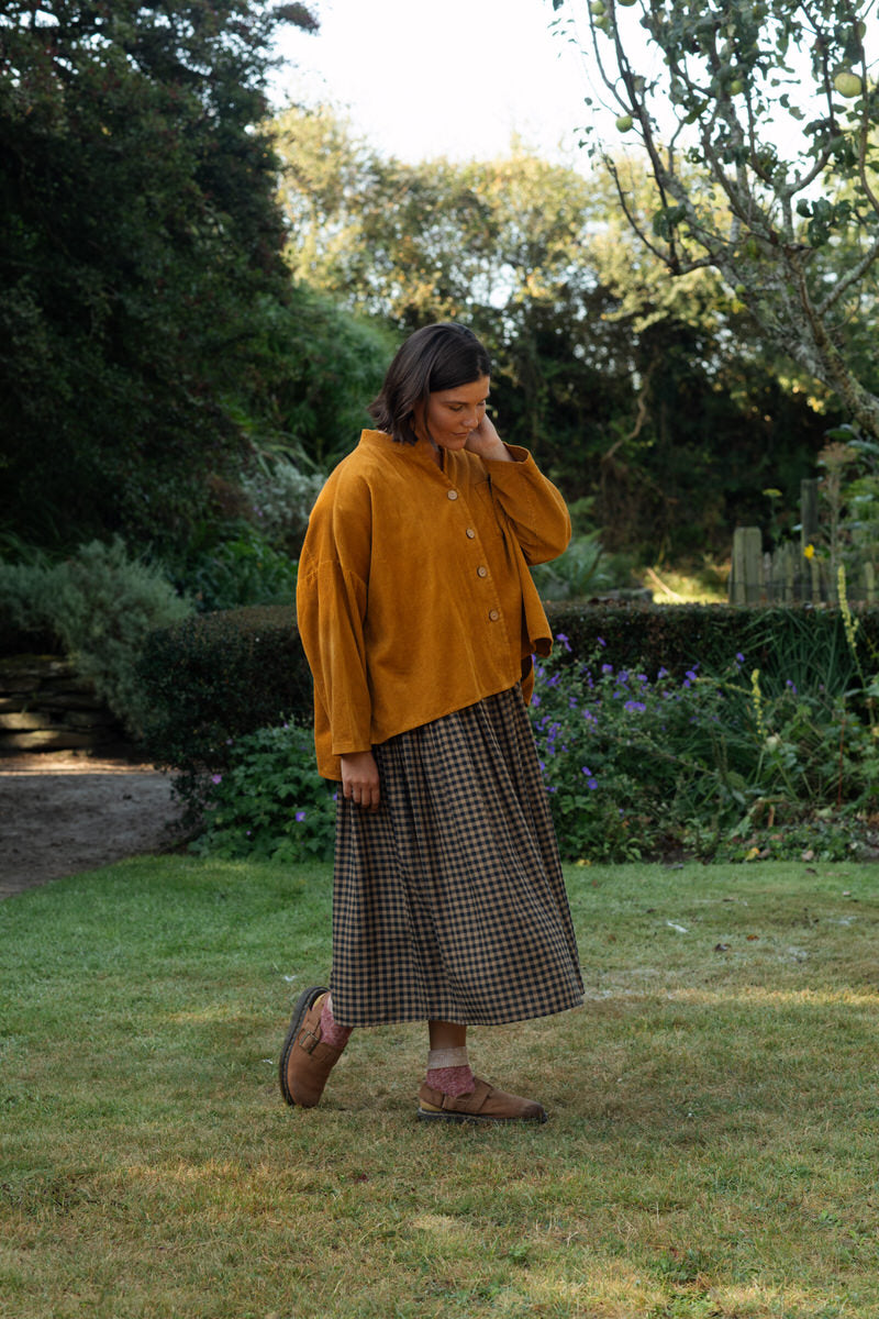 Carpenter Shirt - Mustard Cord
