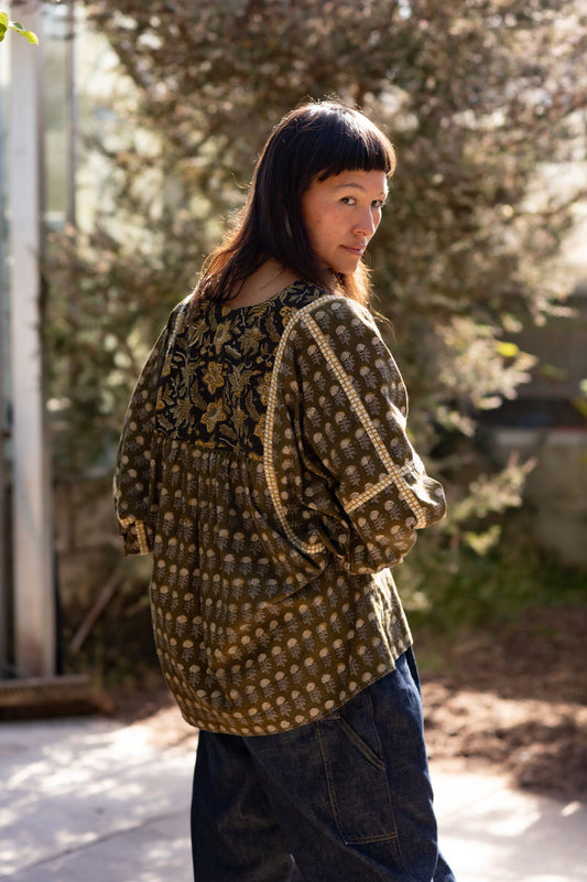 Elm Blouse - Wild Fern
